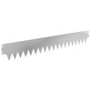 vidaXL Nurmireunus 10 pcs 103 x 15 cm metalli Hopea