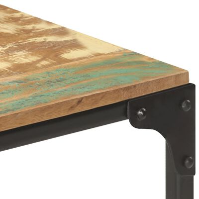 vidaXL Konsolipöytä 110x30x75 cm kierrätetty täyspuu