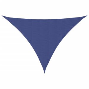 vidaXL Aurinkopurje Oxford-kangas kolmio 2,5x2,5x3,5 m sininen