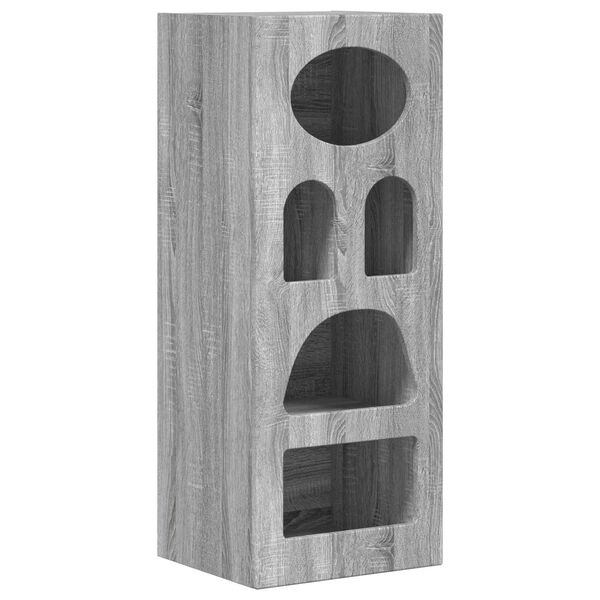 vidaXL Sivup&ouml;yt&auml; Harmaa Sonoma 40 x 35 x 100,5 cm Tekninen puu