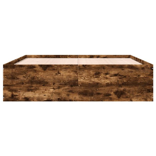 vidaXL S&auml;ngynrunko savutammi 180x200 cm tekninen puu