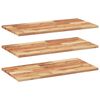 vidaXL Kelluvat hyllyt 3 kpl 100x40x2 cm &ouml;ljytty massiivipuu akaasia