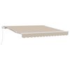 vidaXL Aurinkovarjo Beige 300 x 250 x 165 cm Polyesteri