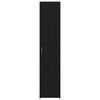 vidaXL Korkea kaappi Musta tammi. 40 x 42,5 x 185 cm