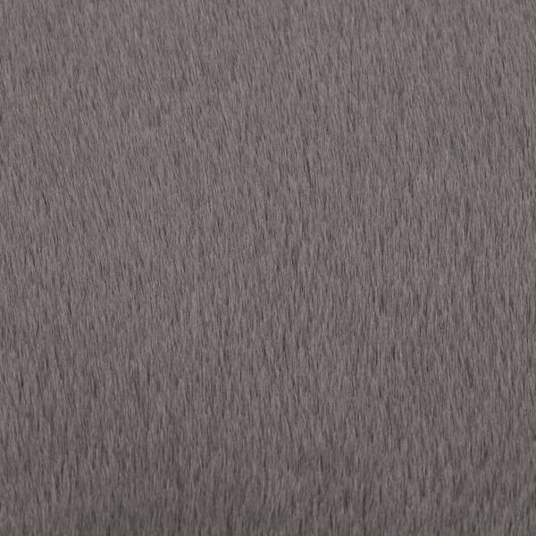 vidaXL Matto 80 cm j&auml;niksen tekonahka tummanharmaa