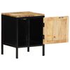 vidaXL Y&ouml;p&ouml;yt&auml;kaappi Ruskea ja musta 30 x 30 x 40 cm