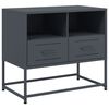 vidaXL TV-taso antrasiitti 68x39x60,5 cm ter&auml;s
