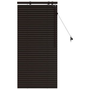 vidaXL Venezia-verho Tumma ruskea 60 x 130 cm 35 mm