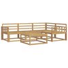 vidaXL Ulkosohvakokoelma 5 pcs valkoinen 79 x 79 x 37 cm