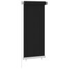 vidaXL Rullaverho ulkotiloihin 60x140 cm musta