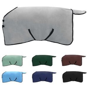 vidaXL Hevospeitto T&auml;ysi vaalea harmaa ja vaaleanpunainen Polyesteri