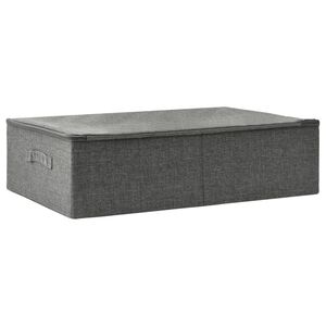 vidaXL S&auml;ilytyslaatikko kangas 70x40x18 cm antrasiitti