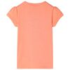 Lasten T-paita neonoranssi 128