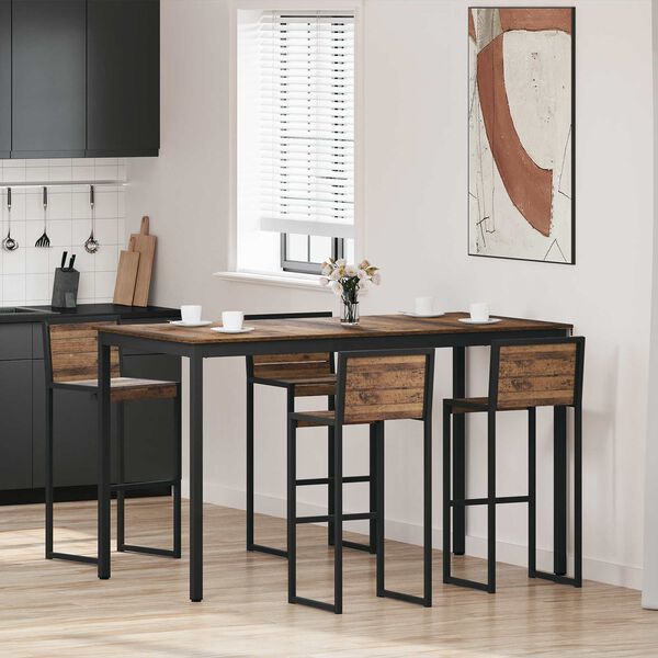 vidaXL Pystybaarip&ouml;yt&auml; Tekninen puu