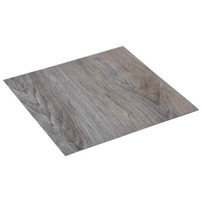 vidaXL Itsekiinnittyvä lattialankku 20 kpl PVC 1,86 m² vaaleanruskea