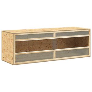 vidaXL Terraario tekninen puu 144x46x48 cm
