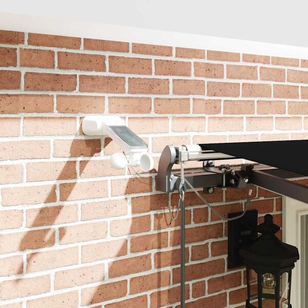 vidaXL Aurinkovarjon kangas mukana Musta 400 &times; 300 cm Polyesteri