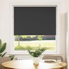 vidaXL Rullaverho Blackout Musta 110x175 cm Kankaan leveys 105,7 cm