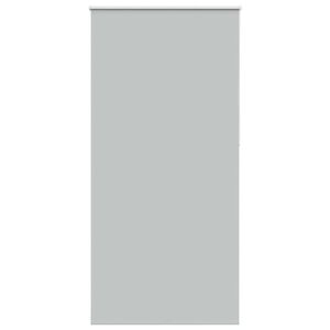 vidaXL Rullaverho Blackout vaalean harmaa 105x230 cm Kankaan leveys