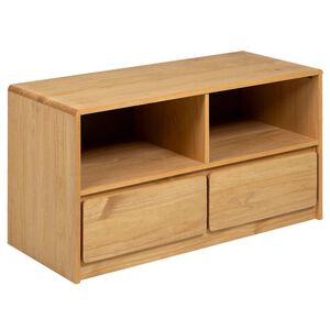 vidaXL TV-taso SAUDA tammenv&auml;rinen 99x43x55 cm t&auml;ysi m&auml;nty