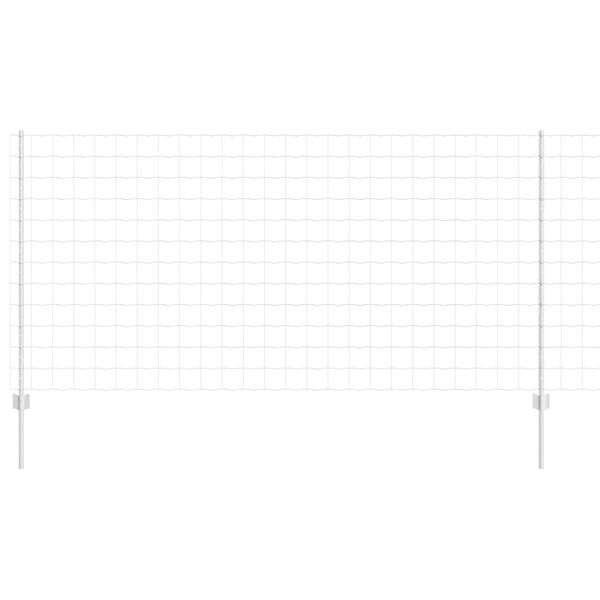 vidaXL Aita ja Tuki Hopea 1,2 x 10 m Ter&auml;s