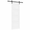 vidaXL Liukuovi valkoinen 83 x 232 cm T&auml;ysi m&auml;nty