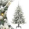vidaXL Tekoinen Esivalmistettu Joulukuusi Pallosetill&auml; Vihre&auml; 120 cm