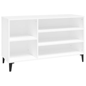 vidaXL Kenk&auml;kaappi valkoinen 102x36x60 cm tekninen puu