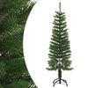 vidaXL Ohut tekojoulukuusi jalustalla 120 cm PE