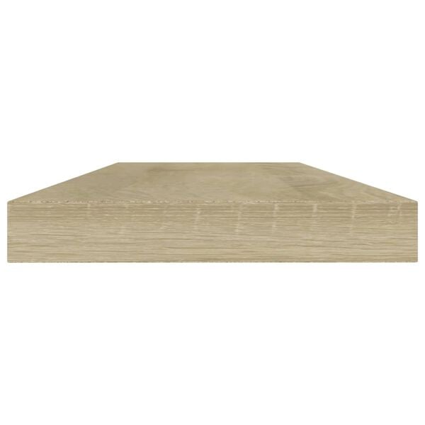 vidaXL Kirjahyllytasot 8 kpl Sonoma tammi 40x10x1,5 cm lastulevy
