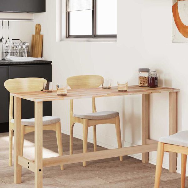 vidaXL P&ouml;yt&auml;levy suorakaide 120x60x2 cm t&auml;ysi akasiapuu