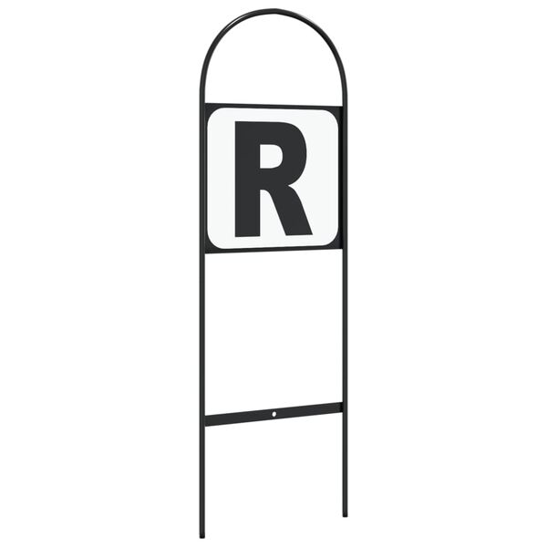 vidaXL Kouluratsastusmerkit 4 kpl teräs