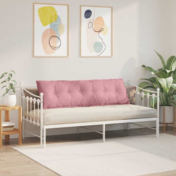 vidaXL Selk&auml;tyyny Pinkki 160 x 50 cm Korduroikangas