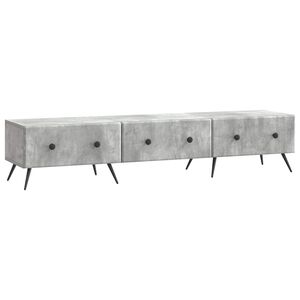 vidaXL TV-kaappi Betoninharmaa 147 x 34,5 x 30 cm Tekninen puu