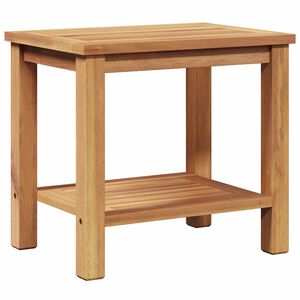 vidaXL Sohvap&ouml;yt&auml; s&auml;ilytystilassa Ruskea 50 x 35 x 45 cm Tiikkipuu