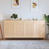 vidaXL Kaapin ovet s&auml;leikk&ouml;muotoilu 4 kpl 99,3x59,4 cm t&auml;ysi m&auml;nty