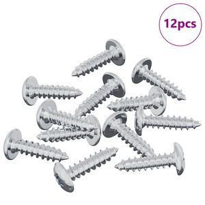 vidaXL Ruuvi 12 pcs Hopea M4 x 16 mm Ter&auml;s