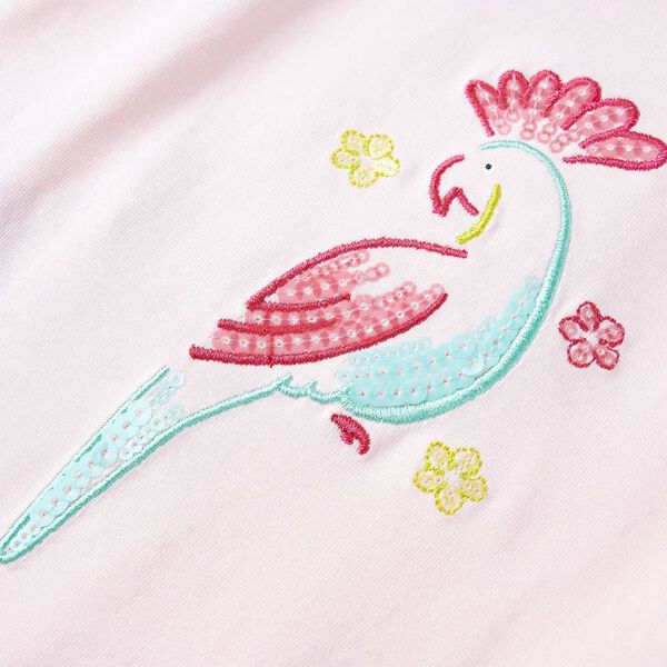 Lasten toppi pehme&auml; vaaleanpunainen 140