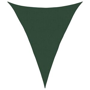 vidaXL Aurinkopurje 160 g/m&sup2; tummanvihre&auml; 5x7x7 m HDPE