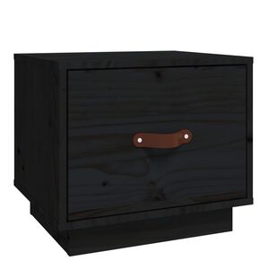 vidaXL Y&ouml;p&ouml;yt&auml; musta 40x34x35 cm t&auml;ysi m&auml;nty