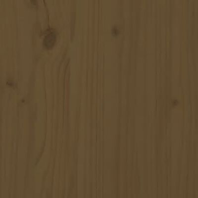 vidaXL Kirjahylly/tilanjakaja hunajanruskea 60x30x167,5 cm täysi mänty