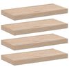 vidaXL Kelluvat hyllyt 4 kpl 50x23,5x4 cm tekninen puu