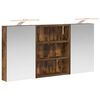 vidaXL Kylpyhuoneen kaappisetti 3 pcs 100 x 10,5 x 50 cm Tekninen puu
