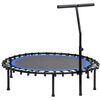 vidaXL Fitness trampoliini kahvalla 122 cm