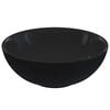 vidaXL Pesuallas Gloss Musta &Oslash;28x10 cm Keramiikka