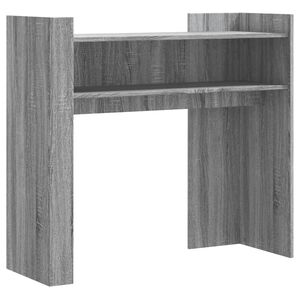 vidaXL Konsolip&ouml;yt&auml; harmaa Sonoma 100x35x90 cm tekninen puu