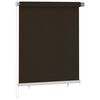 vidaXL Rullaverho ulkotiloihin 120x140 cm ruskea