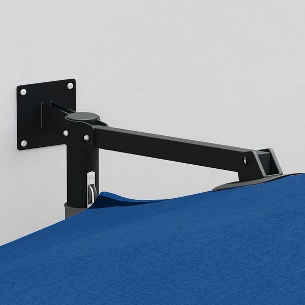 vidaXL Puutarhavarjo Sininen ja musta 248 x 248 x 148 cm