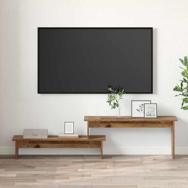 vidaXL TV-tasosetti Vanha Puu 180 x 30 x 43 cm Tekninen puu