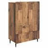 vidaXL Sivup&ouml;yt&auml; Vanha puu 66 x 34,5 x 97 cm Tekninen puu